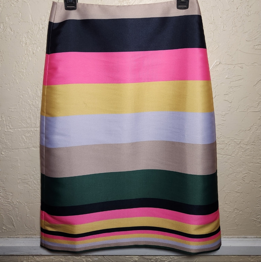 J. Crew Striped Multicolor Women's Skirt